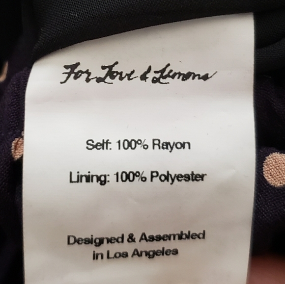 FOR LOVE & LEMONS Polka Dot Ruffle Bandeau Crop Top Size Small - Picture 4 of 8